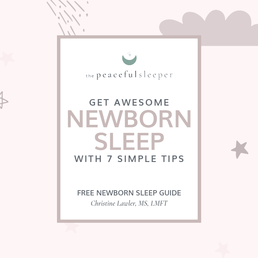 newborn sleep guide for new parents with babies | The Peaceful Sleeper 