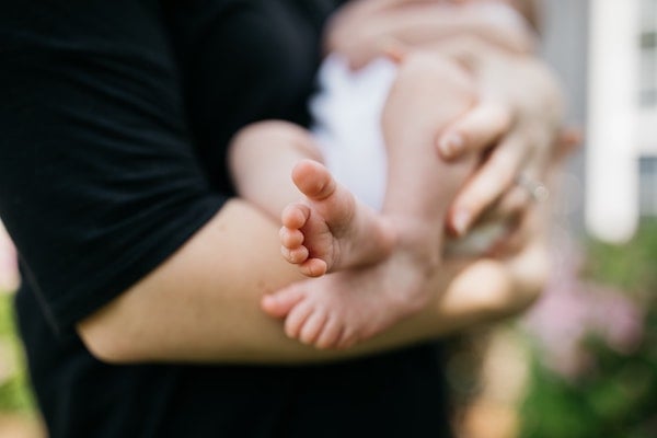 baby breastfeeding before a nap | The Peaceful Sleeper 