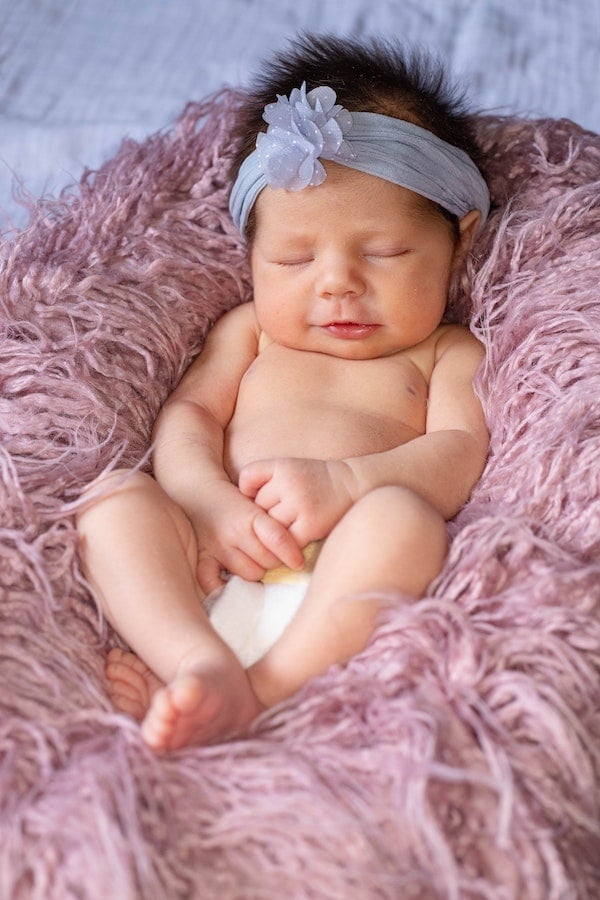 a newborn baby sleeping | The Peaceful Sleeper 