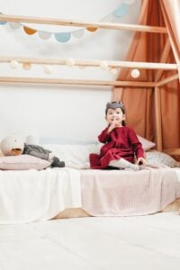 Toddler in their own bed |The Peaceful Sleeper