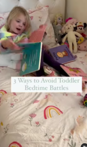 Instagram Reel: How to avoid toddler bedtime battles |The Peaceful Sleeper