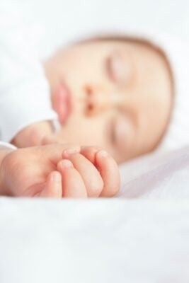 Baby asleep for a nap |The Peaceful Sleeper