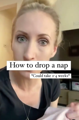 How to drop a nap Instagram Reel | The Peaceful Sleeper