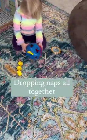 Dropping your toddler's nap Instagram Reel |The Peaceful Sleeper