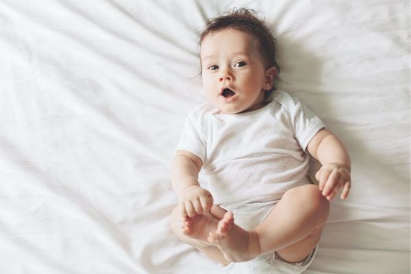 4 month old baby in a sleep regression | The Peaceful Sleeper