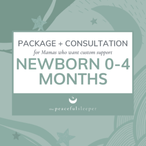 Newborn Basic Package + Personalized Consultation 30 Minutes | The Peaceful Sleeper