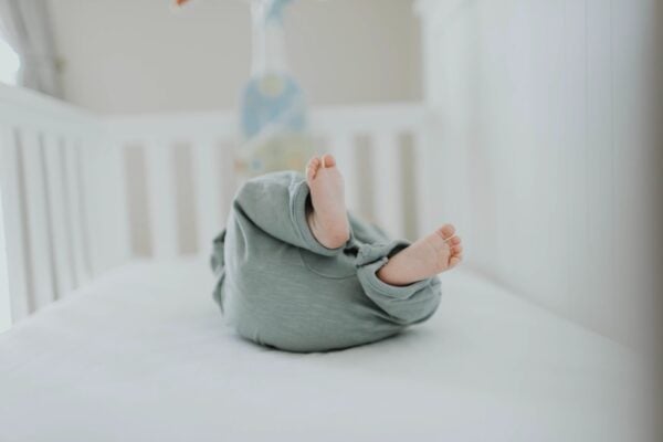 9 month old asleep in crib |The Peaceful Sleeper