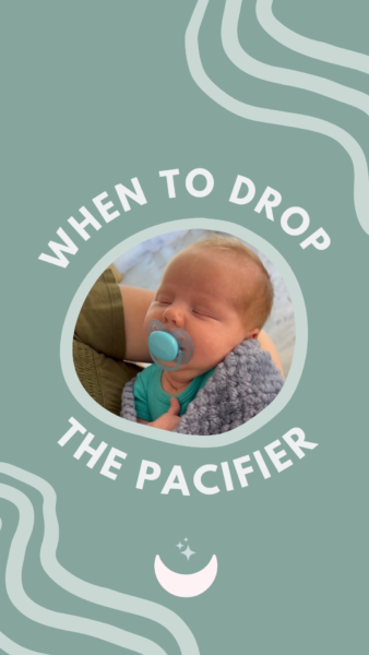 Sleep with Pacifier and when to Drop | The Peaceful Sleeper