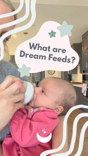 What Are Dream Feeds Instagram Reel | The Peaceful Sleeper