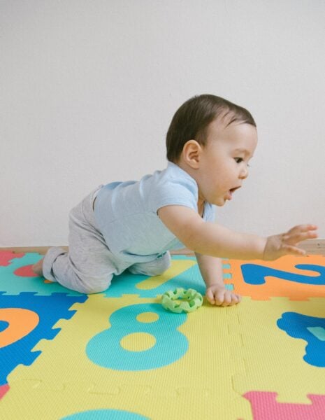 7 Month Old Baby Crawling | The Peaceful Sleeper
