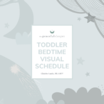 Toddler Bedtime Visual Schedule
