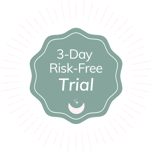 3 day risk free trial graphic the peaceful sleeper | The Peaceful Sleeper