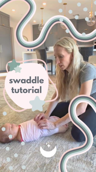 How to Calm a Fussy Newborn With a Swaddle | The Peaceful Sleeper