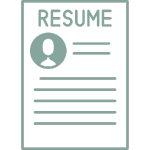 resume icon | The Peaceful Sleeper