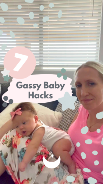 7 Gassy Baby Hacks | The Peaceful Sleeper