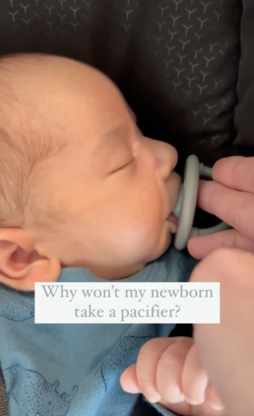 Why Won't My Newborn Take a Pacifier | The Peaceful Sleeper