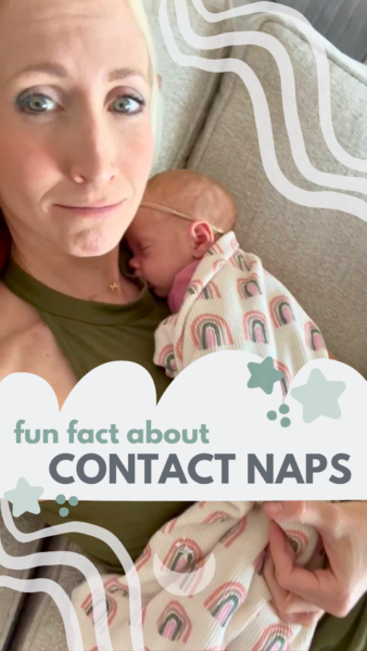 Fun Fact About Contact Naps on Instagram | The Peaceful Sleeper