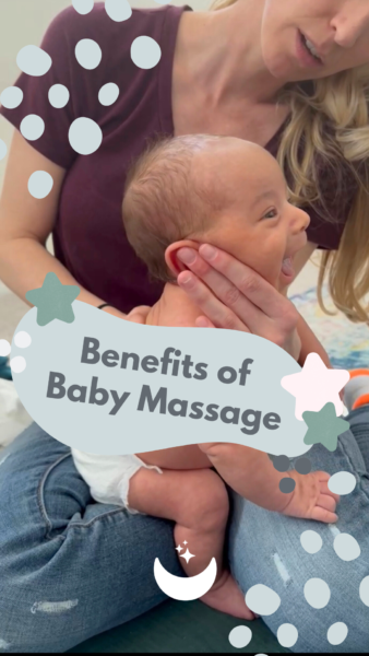 Benefits of Baby Massage on Instagram | The Peaceful Sleeper