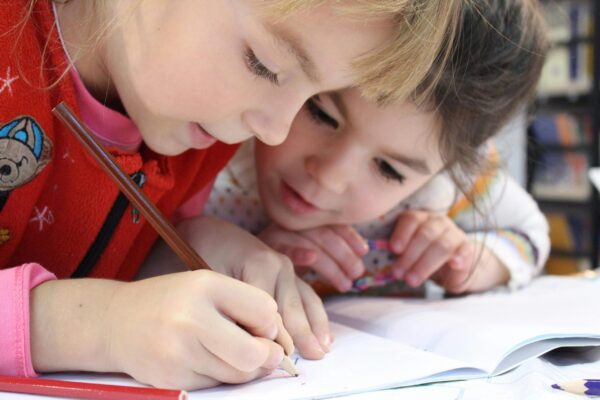 2 Children Drawing | The Peaceful Sleeper