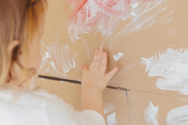 Toddler Painting | The Peaceful Sleeper
